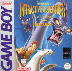 Interactive Adventures featuring Hercules (Disney's) for the Nintendo Game Boy Front Cover Box Scan