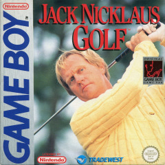 Jack Nicklaus Golf for the Nintendo Game Boy Front Cover Box Scan