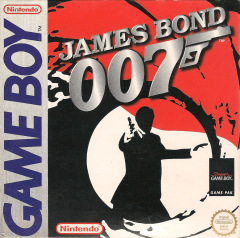 James Bond 007 for the Nintendo Game Boy Front Cover Box Scan