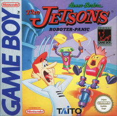 The Jetsons: Robot Panic for the Nintendo Game Boy Front Cover Box Scan