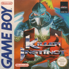 Killer Instinct for the Nintendo Game Boy Front Cover Box Scan