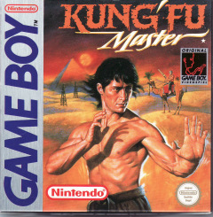 Kung Fu Master for the Nintendo Game Boy Front Cover Box Scan