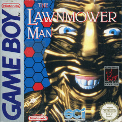 The Lawnmower Man for the Nintendo Game Boy Front Cover Box Scan
