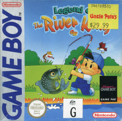 Legend of the River King GB for the Nintendo Game Boy Front Cover Box Scan