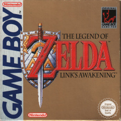 The Legend of Zelda: Link's Awakening for the Nintendo Game Boy Front Cover Box Scan