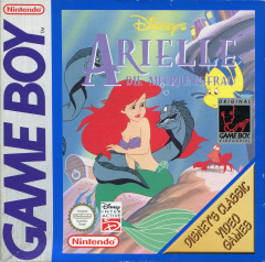 The Little Mermaid (Disney's) for the Nintendo Game Boy Front Cover Box Scan