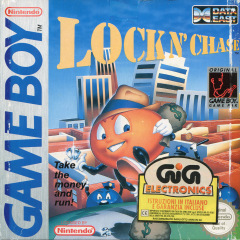 Lock N' Chase for the Nintendo Game Boy Front Cover Box Scan