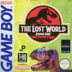 The Lost World: Jurassic Park for the Nintendo Game Boy Front Cover Box Scan