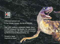 Scan of The Lost World: Jurassic Park