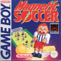 Magnetic Soccer for the Nintendo Game Boy Front Cover Box Scan