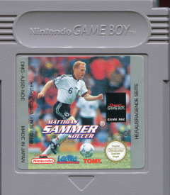 Scan of Matthias Sammer Soccer