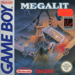 Megalit for the Nintendo Game Boy Front Cover Box Scan