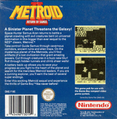 Scan of Metroid II: Return of Samus