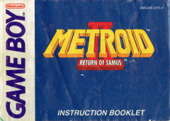 Scan of Metroid II: Return of Samus