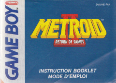 Scan of Metroid II: Return of Samus