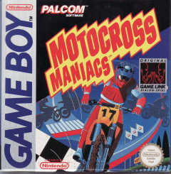 Motocross Maniacs for the Nintendo Game Boy Front Cover Box Scan