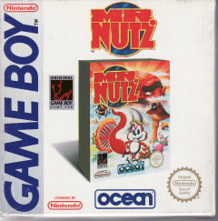Mr. Nutz for the Nintendo Game Boy Front Cover Box Scan