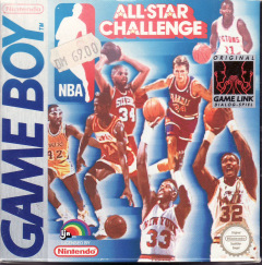 NBA All-Star Challenge for the Nintendo Game Boy Front Cover Box Scan