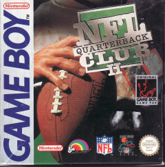 NFL Quarterback Club II for the Nintendo Game Boy Front Cover Box Scan