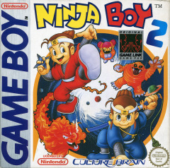 Ninja Boy 2 for the Nintendo Game Boy Front Cover Box Scan