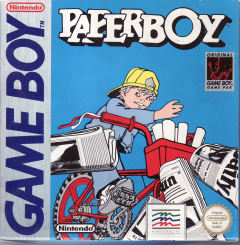 Paperboy for the Nintendo Game Boy Front Cover Box Scan