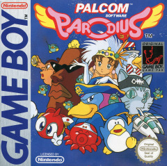 Parodius for the Nintendo Game Boy Front Cover Box Scan
