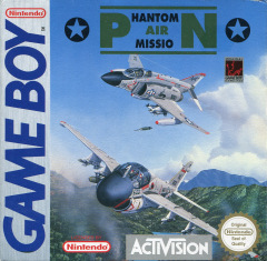 Phantom Air Mission for the Nintendo Game Boy Front Cover Box Scan