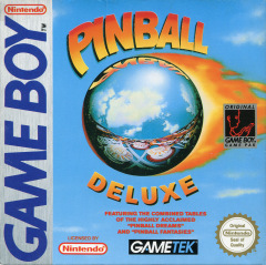 Pinball Deluxe for the Nintendo Game Boy Front Cover Box Scan