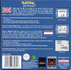 Scan of Pokémon: Blue Version