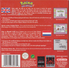 Scan of Pokémon: Red Version