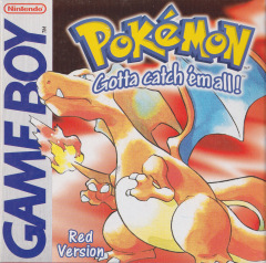 Pokémon: Red Version for the Nintendo Game Boy Front Cover Box Scan
