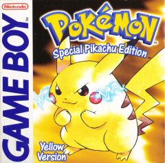 Pokémon: Yellow Version: Special Pikachu Edition for the Nintendo Game Boy Front Cover Box Scan