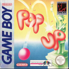 Pop Up for the Nintendo Game Boy Front Cover Box Scan