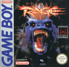 Primal Rage for the Nintendo Game Boy Front Cover Box Scan