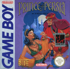 Prince of Persia for the Nintendo Game Boy Front Cover Box Scan