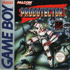 Probotector for the Nintendo Game Boy Front Cover Box Scan