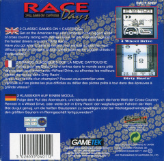 Scan of Race Days