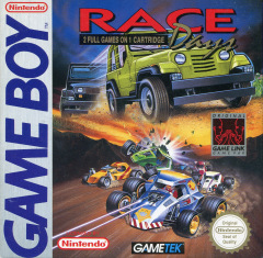 Race Days for the Nintendo Game Boy Front Cover Box Scan