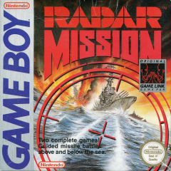 Radar Mission for the Nintendo Game Boy Front Cover Box Scan