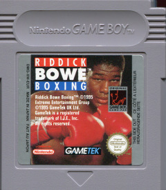 Scan of Riddick Bowe Boxing