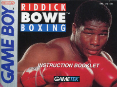 Scan of Riddick Bowe Boxing