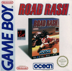 Road Rash for the Nintendo Game Boy Front Cover Box Scan