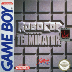 RoboCop versus The Terminator for the Nintendo Game Boy Front Cover Box Scan