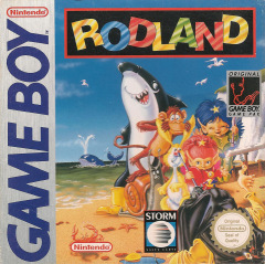Rodland for the Nintendo Game Boy Front Cover Box Scan