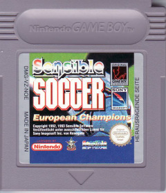 Scan of Sensible Soccer: European Champions