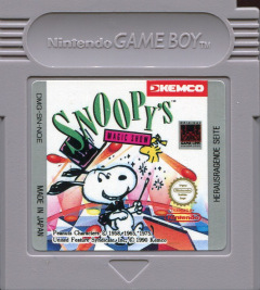 Scan of Snoopy
