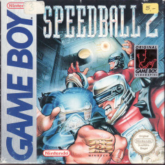 Speedball 2 for the Nintendo Game Boy Front Cover Box Scan