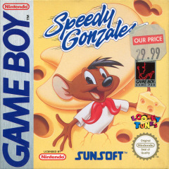 Speedy Gonzales for the Nintendo Game Boy Front Cover Box Scan