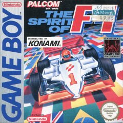 The Spirit of F-1 for the Nintendo Game Boy Front Cover Box Scan