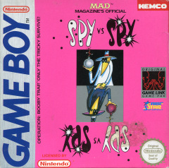 Spy vs Spy for the Nintendo Game Boy Front Cover Box Scan